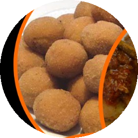 Olive all'ascolana fritte